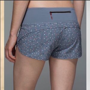 Lululemon Run Speed Shorts Block-It Pocket Sz 6